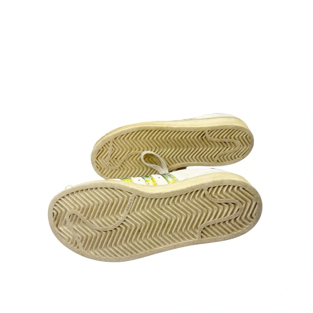 Adidas Girls Superstar Iridescent Tennis‎ Shoes size 1Y